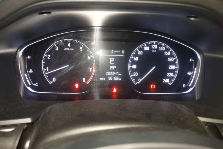 Used Honda Accord 2018 260TURBO Elite Edition China V Odometer Close Up