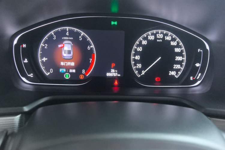 Used Honda Accord 2018 260TURBO Luxury Edition China VI Odometer Close Up