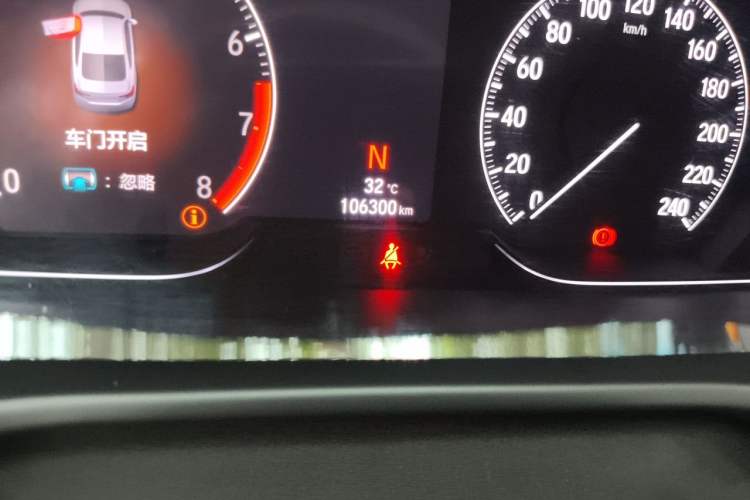 Used Honda Accord 2018 260TURBO Prestige Edition China VI Odometer Close Up