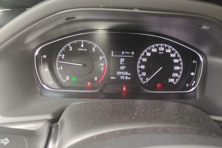 Used Honda Accord 2018 260TURBO Elite Edition China V Odometer Close Up