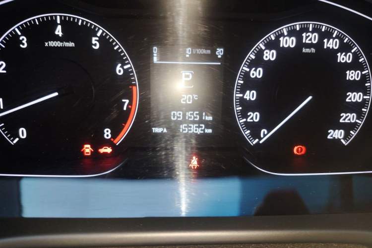 Used Honda Accord 2018 260TURBO Elite Edition China V Odometer Close Up