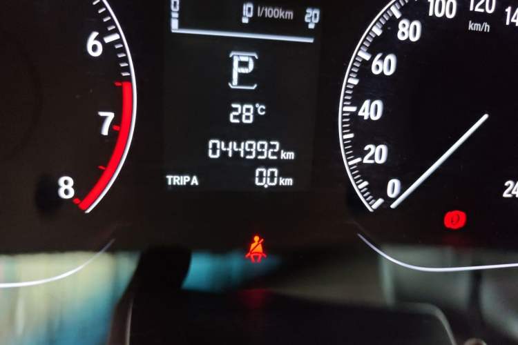 Used Honda Accord 2018 260TURBO Elite Edition China V Odometer Close Up
