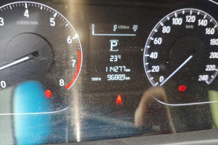 Used Honda Accord 2018 260TURBO Elite Edition China VI Odometer Close Up