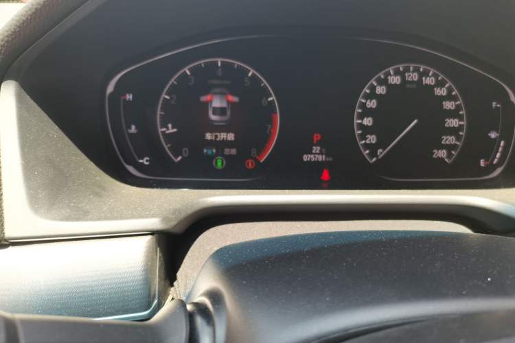 Used Honda Accord 2018 260TURBO Luxury Edition China VI Odometer Close Up