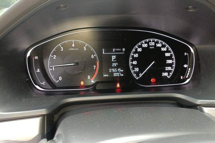 Used Honda Accord 2018 260TURBO Elite Edition China VI Odometer Close Up