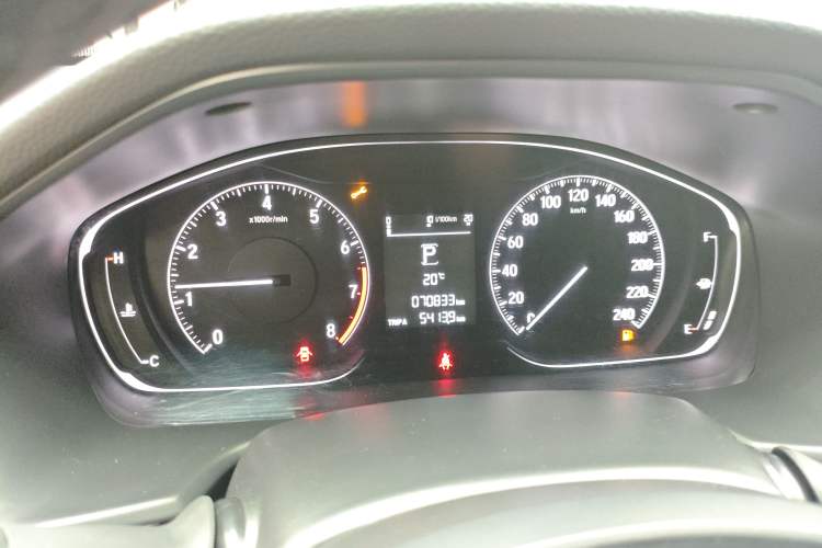 Used Honda Accord 2018 260TURBO Elite Edition China VI Odometer Close Up