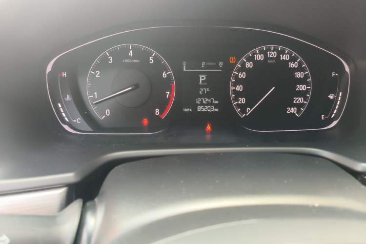 Used Honda Accord 2018 260TURBO Elite Edition China V Odometer Close Up