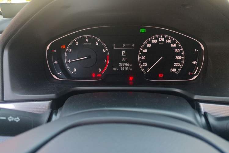 Used Honda Accord 2018 260TURBO Elite Edition China V Odometer Close Up
