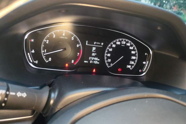 Used Honda Accord 2018 260TURBO Elite Edition China VI Odometer Close Up