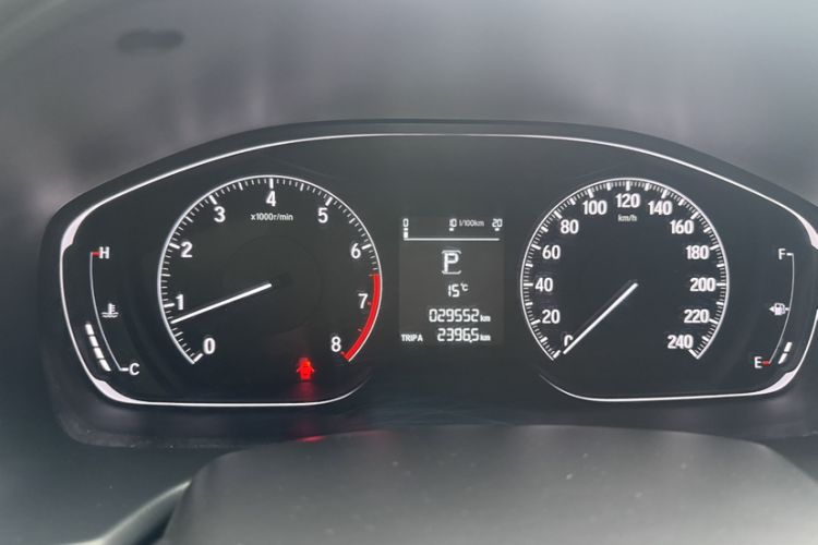 Used Honda Accord 2018 260TURBO Elite Edition China VI Odometer Close Up