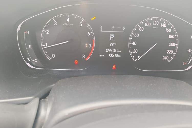 Used Honda Accord 2018 260TURBO Elite Edition China VI Odometer Close Up