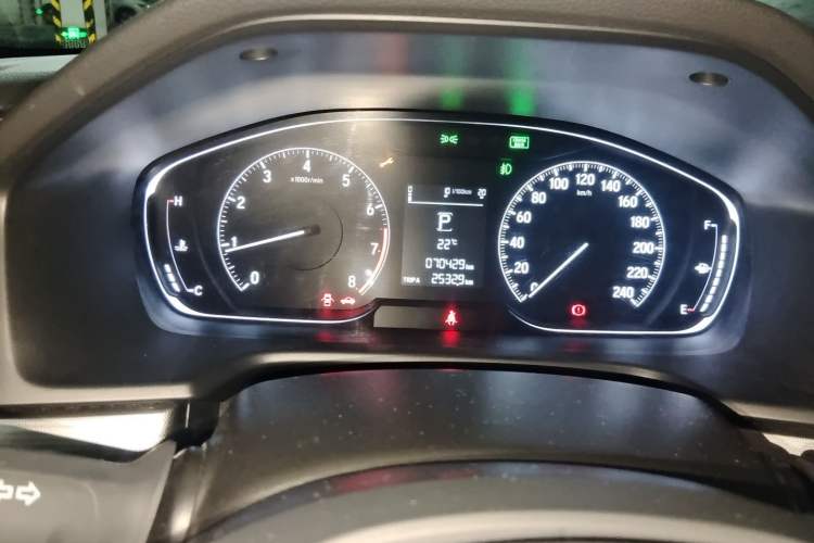 Used Honda Accord 2018 260TURBO Elite Edition China VI Odometer Close Up