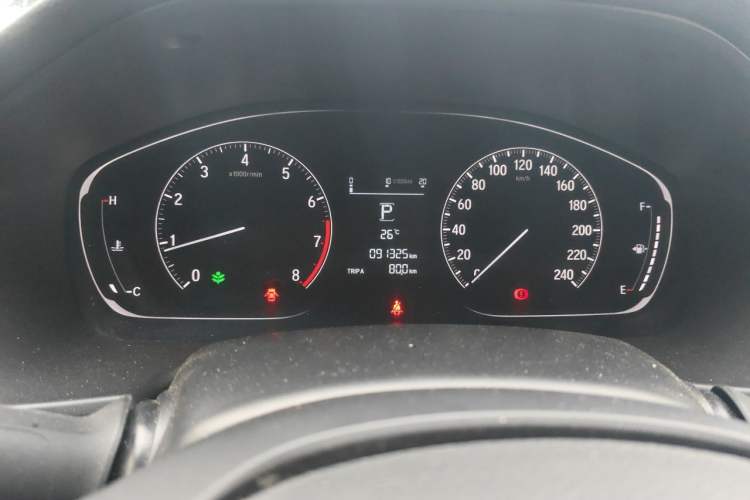 Used Honda Accord 2018 260TURBO Elite Edition China VI Odometer Close Up