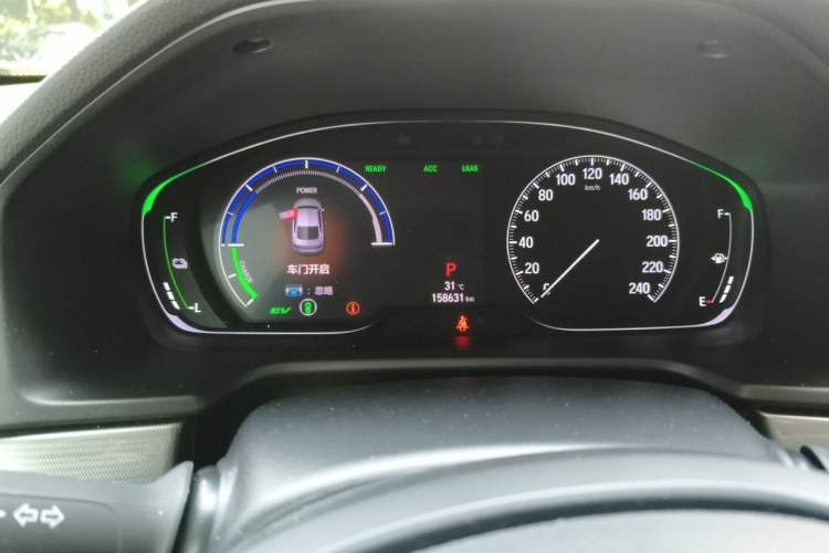Used Honda Accord 2018 Rui Hybrid 2.0L Rui Ling Edition China VI Odometer Close Up