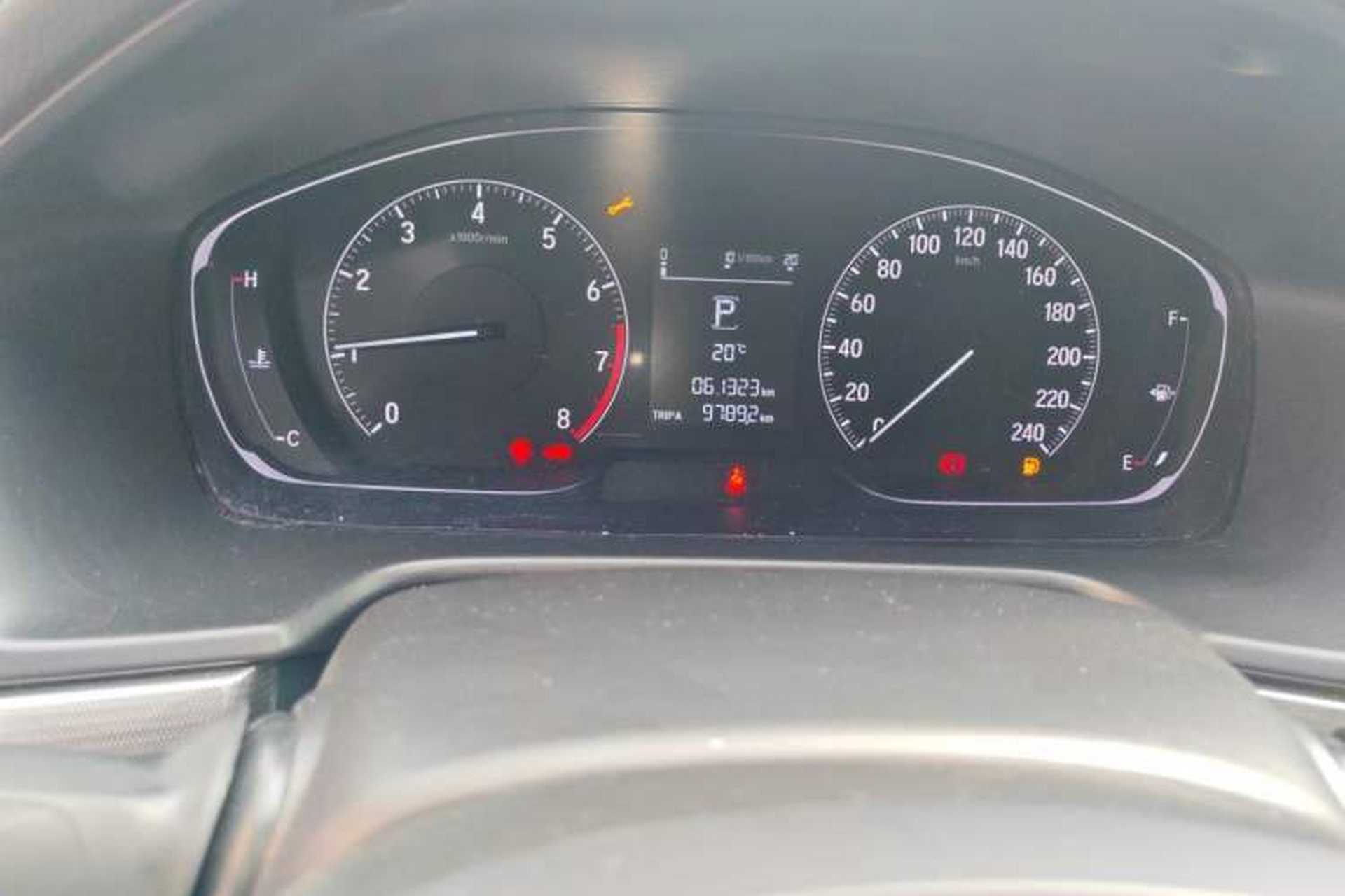 Used Honda Accord 2018 260TURBO Elite Edition China VI Odometer Close Up