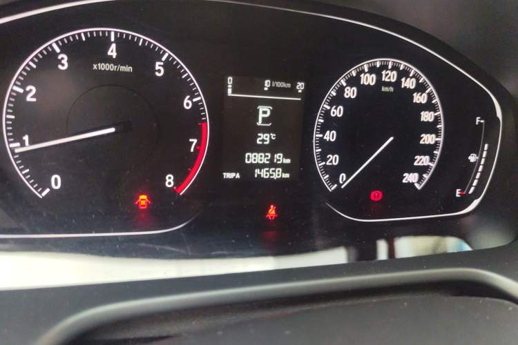 Used Honda Accord 2018 260TURBO Elite Edition China VI Odometer Close Up