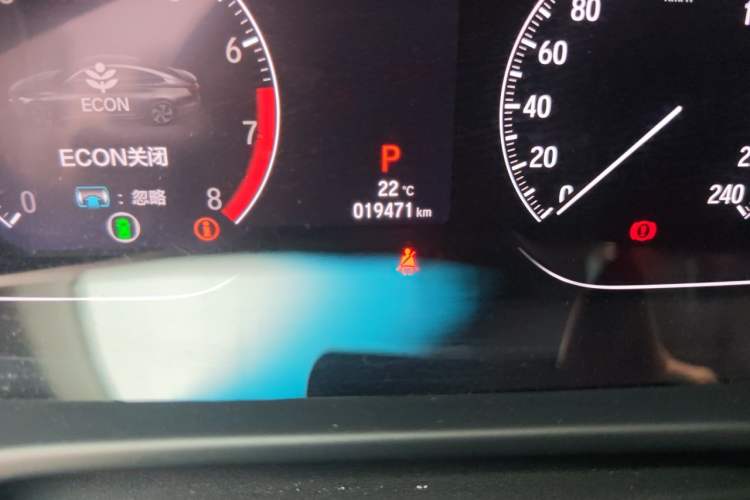 Used Honda Accord 2018 260TURBO Luxury Edition China VI Odometer Close Up