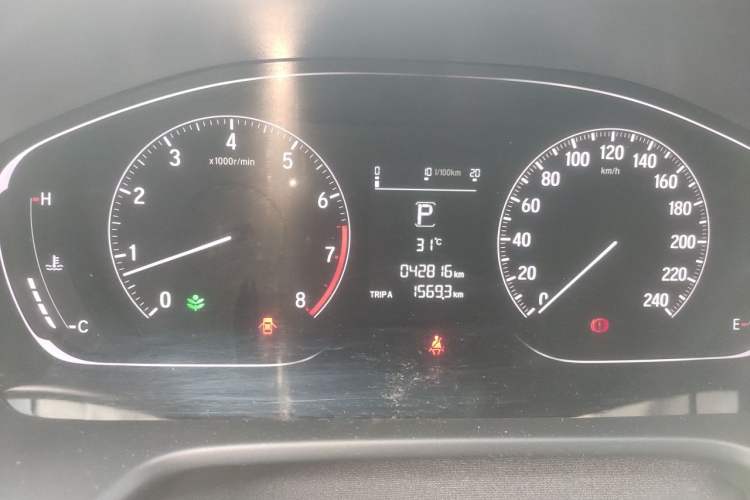 Used Honda Accord 2018 260TURBO Elite Edition China VI Odometer Close Up