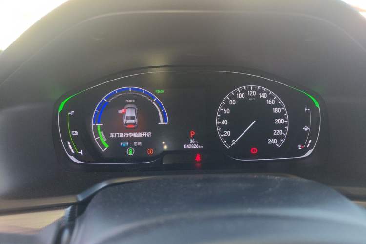 Used Honda Accord 2018 Rui Hybrid 2.0L Rui Ling Edition China VI Odometer Close Up