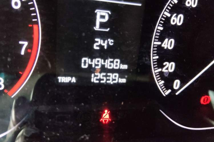 Used Honda Accord 2018 260TURBO Elite Edition China V Odometer Close Up