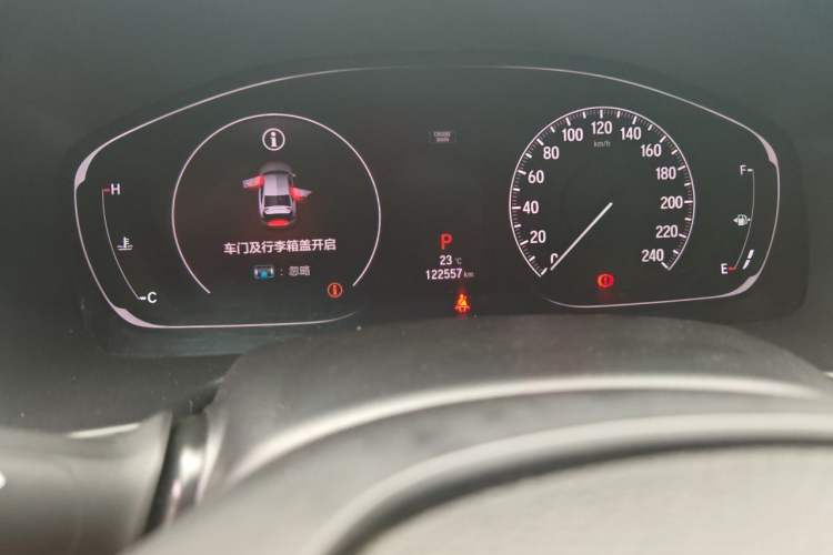 Used Honda Accord 2018 260TURBO Prestige Edition China V Odometer Close Up