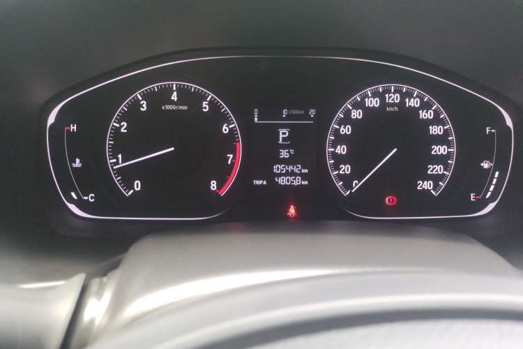 Used Honda Accord 2018 260TURBO Elite Edition China VI Odometer Close Up