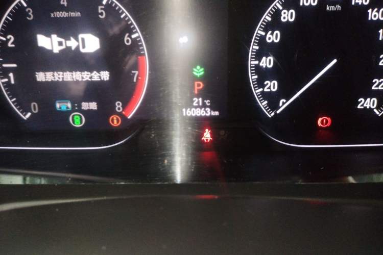 Used Honda Accord 2018 260TURBO Luxury Edition China VI Odometer Close Up