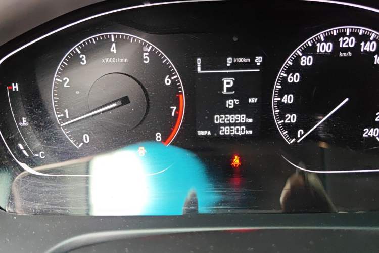 Used Honda Accord 2018 260TURBO Elite Edition China VI Odometer Close Up