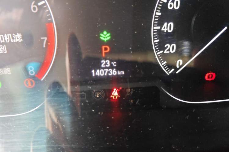 Used Honda Accord 2018 260TURBO Luxury Edition China VI Odometer Close Up