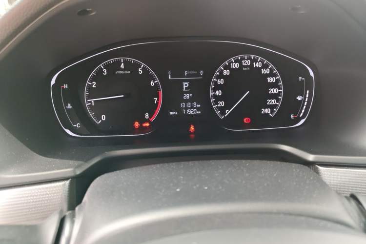 Used Honda Accord 2018 260TURBO Elite Edition China V Odometer Close Up