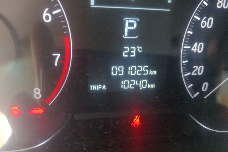 Used Honda Accord 2018 260TURBO Elite Edition China V Odometer Close Up