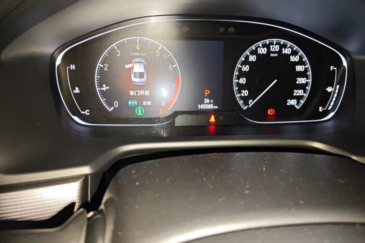 Used Honda Accord 2018 260TURBO Luxury Edition China VI Odometer Close Up