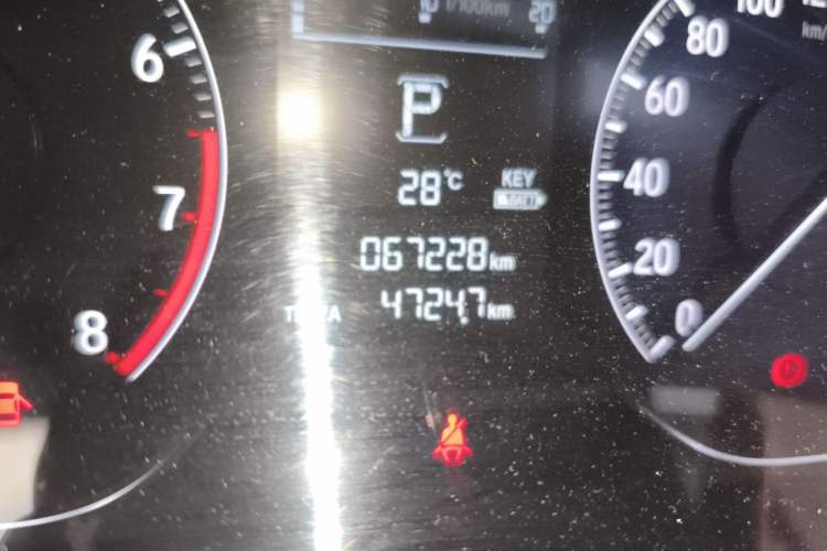 Used Honda Accord 2018 260TURBO Elite Edition China VI Odometer Close Up