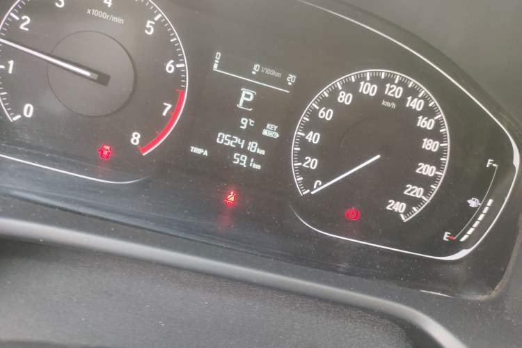 Used Honda Accord 2018 260TURBO Luxury Edition China VI Odometer Close Up