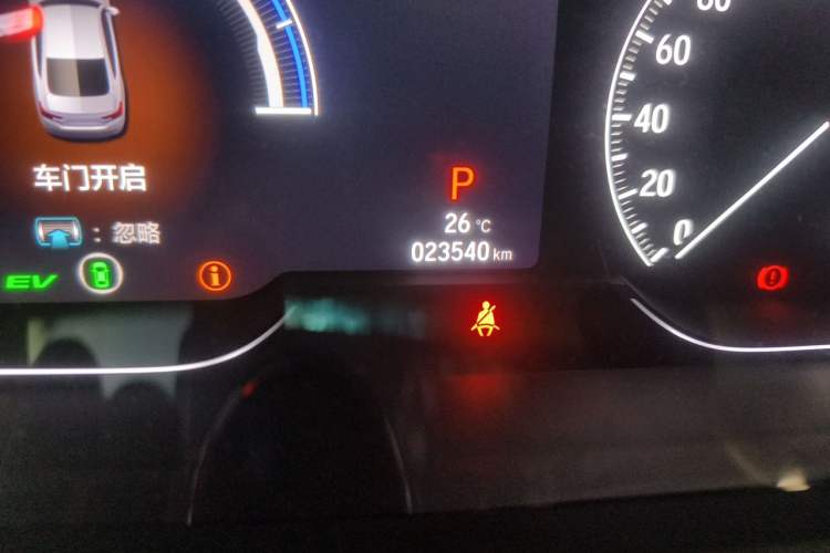 Used Honda Accord 2018 Rui Hybrid 2.0L Rui Ling Edition China VI Odometer Close Up