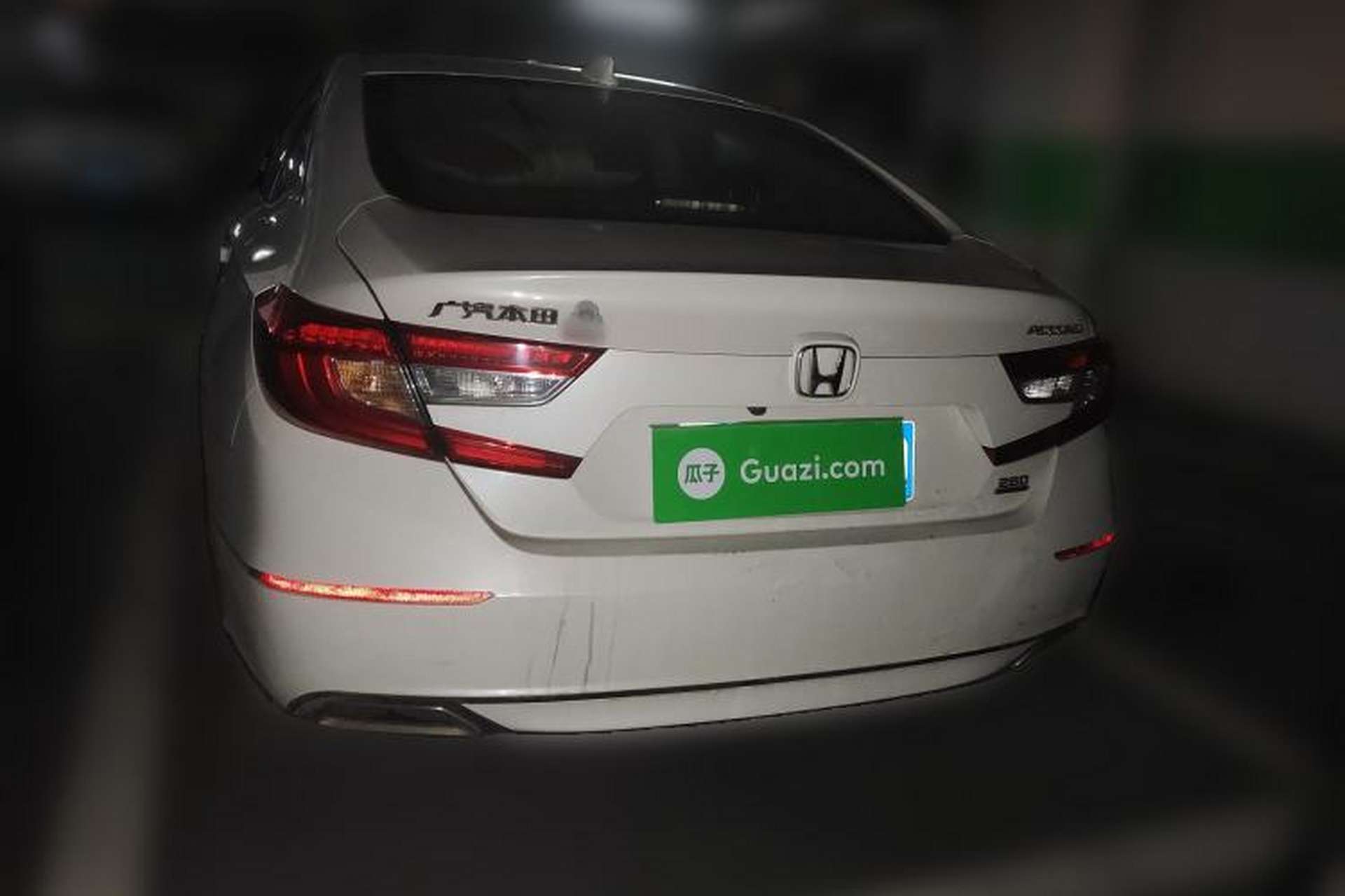 Used Honda Accord 2018 260TURBO Elite Edition China V Rear