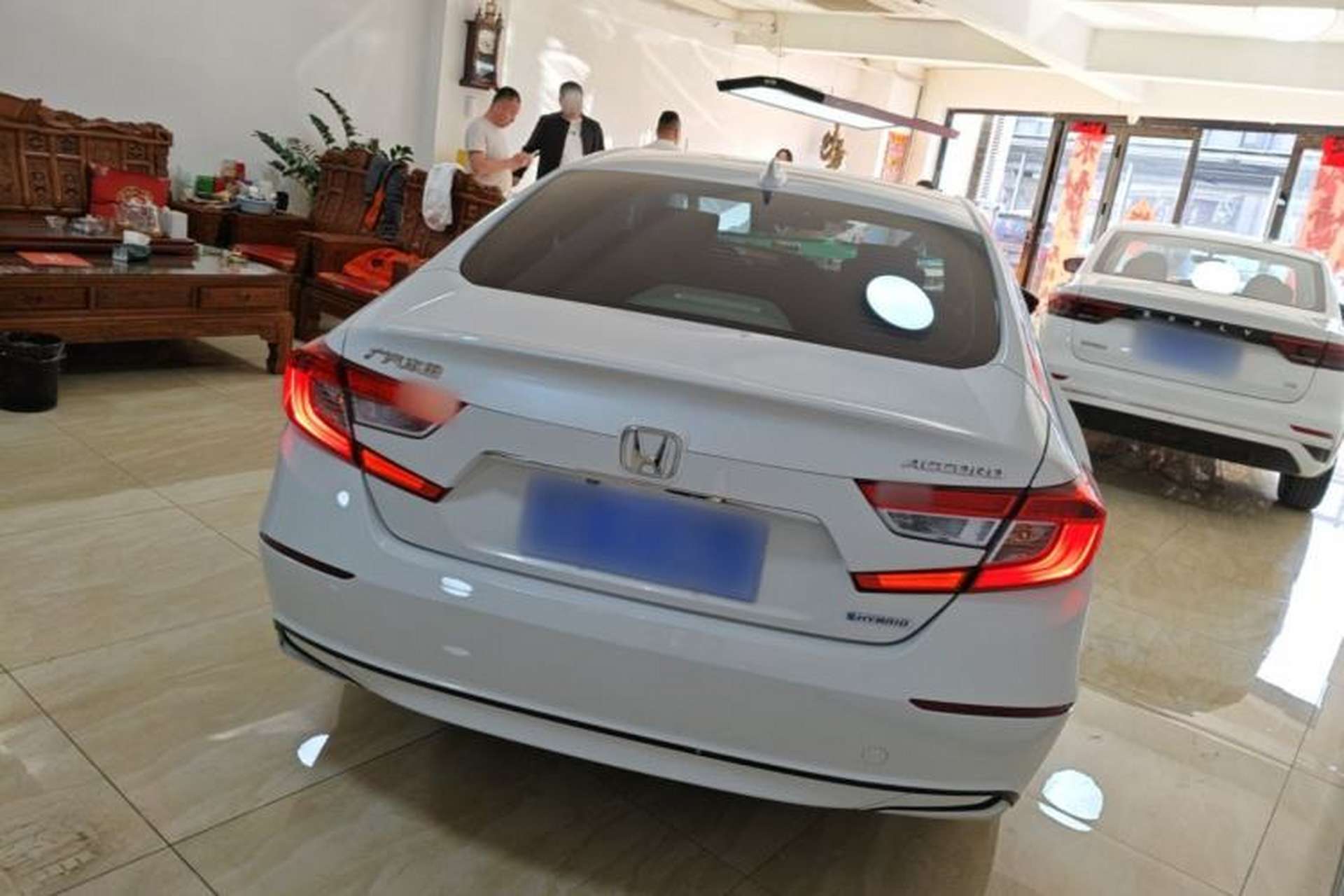 Used Honda Accord 2018 Rui Hybrid 2.0L Rui Ling Edition China VI Rear Right 45 Deg