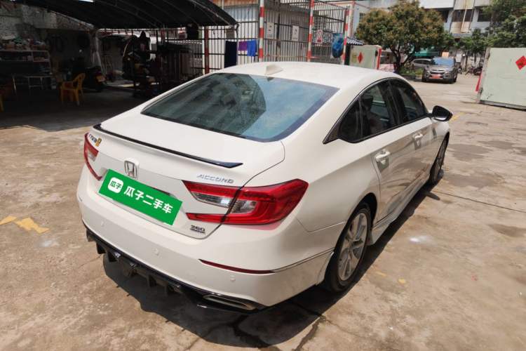 Used Honda Accord 2018 260TURBO Elite Edition China VI Rear Right 45 Deg