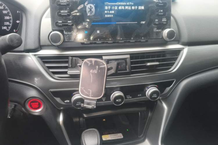 Used Honda Accord 2021 260TURBO Luxury Starry Sky Limited Edition Audio And AC Panel