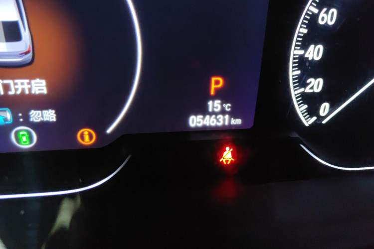 Used Honda Accord 2021 260TURBO Luxury Starry Sky Limited Edition Odometer Close Up