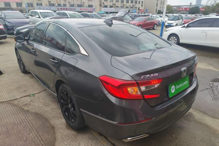 Used Honda Accord 2021 260TURBO Luxury Starry Sky Limited Edition Rear Left 45 Deg