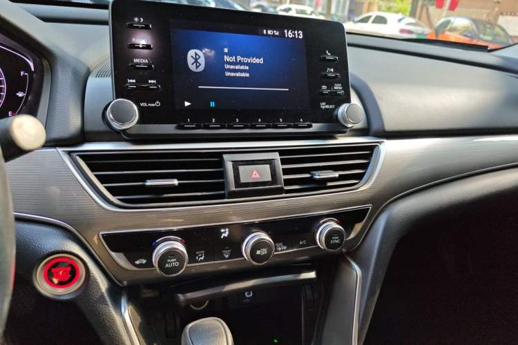 Used Honda Accord 2021 260TURBO Luxury Starry Sky Limited Edition Audio And AC Panel