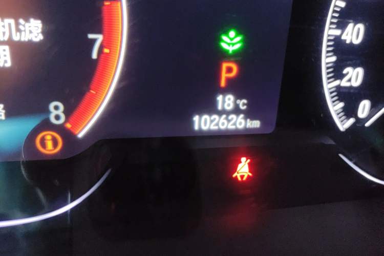 Used Honda Accord 2021 260TURBO Luxury Starry Sky Limited Edition Odometer Close Up