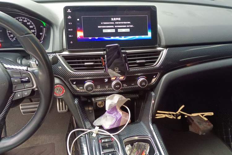 Used Honda Accord 2022 Xing·Hybrid 2.0L Phantom Night·Sharp Intelligence Edition Audio And AC Panel