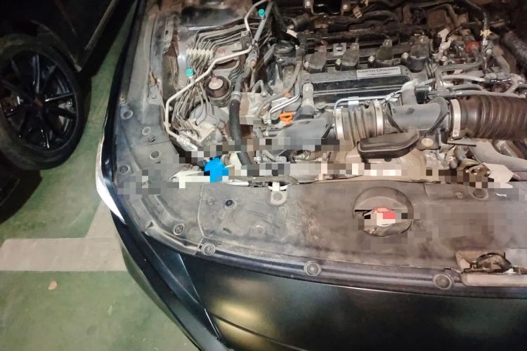 Used Honda Accord 2022 260TURBO Phantom Night · Prestige Edition Engine Bay Right