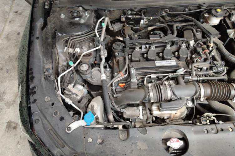 Used Honda Accord 2022 260TURBO Phantom Night · Prestige Edition Engine Bay Right