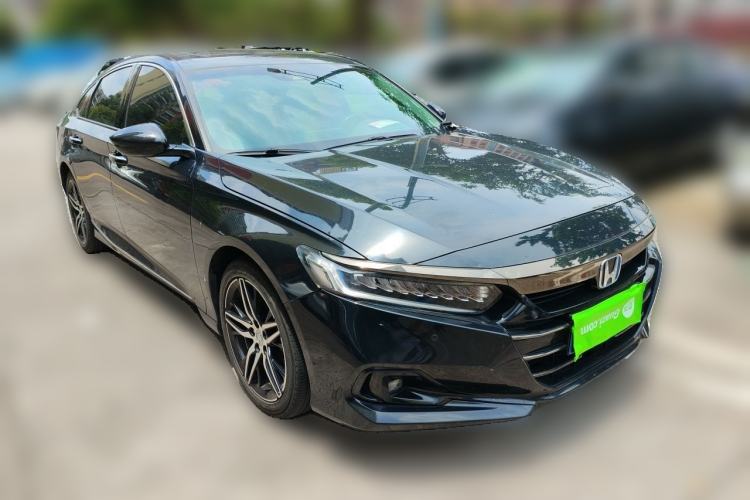 Used Honda Accord 2022 Xing·Hybrid 2.0L Phantom Night·Sharp Intelligence Edition Front Right 45 Deg
