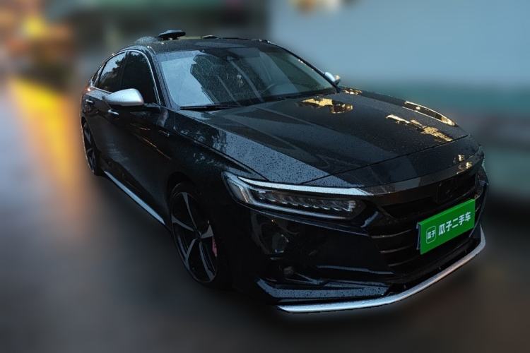 Used Honda Accord 2022 260TURBO Phantom Night · Prestige Edition Front Right 45 Deg