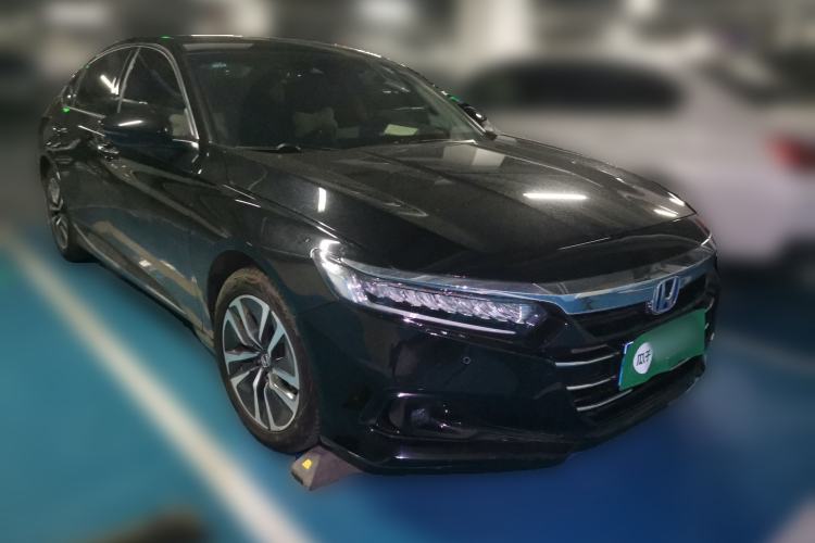 Used Honda Accord 2022 Xing·Hybrid 2.0L Phantom Night·Sharp Intelligence Edition Front Right 45 Deg