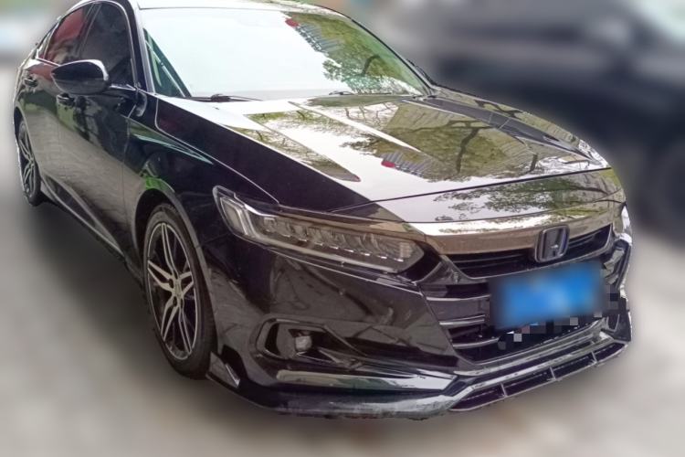 Used Honda Accord 2022 Xing·Hybrid 2.0L Phantom Night·Sharp Intelligence Edition Front Right 45 Deg